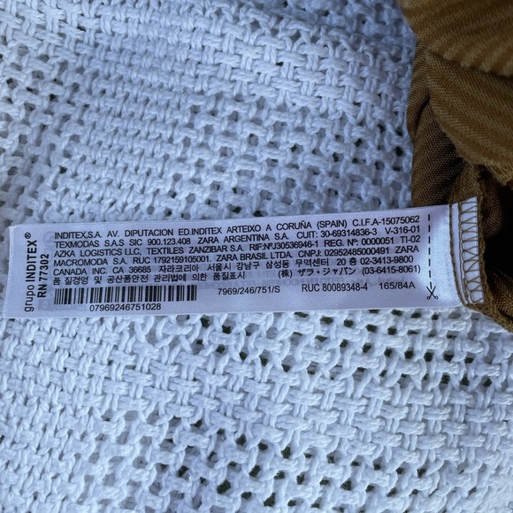 Zara corduroy crop - Picture 6 of 7